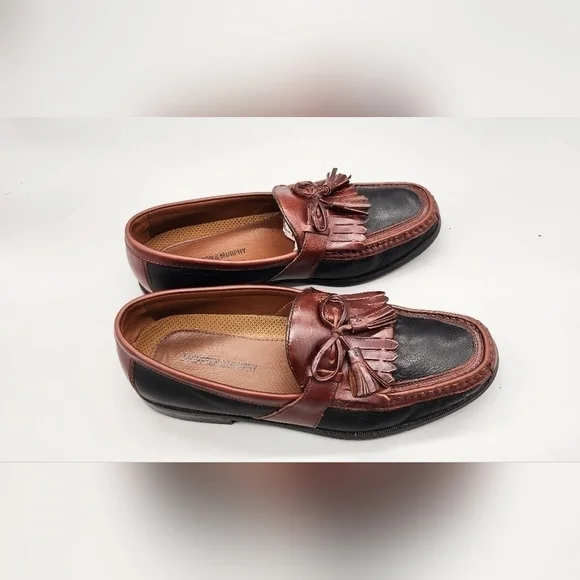 Johnston & Murphy Shoes Men 10 Aragon II Kiltie Tassel Narrow